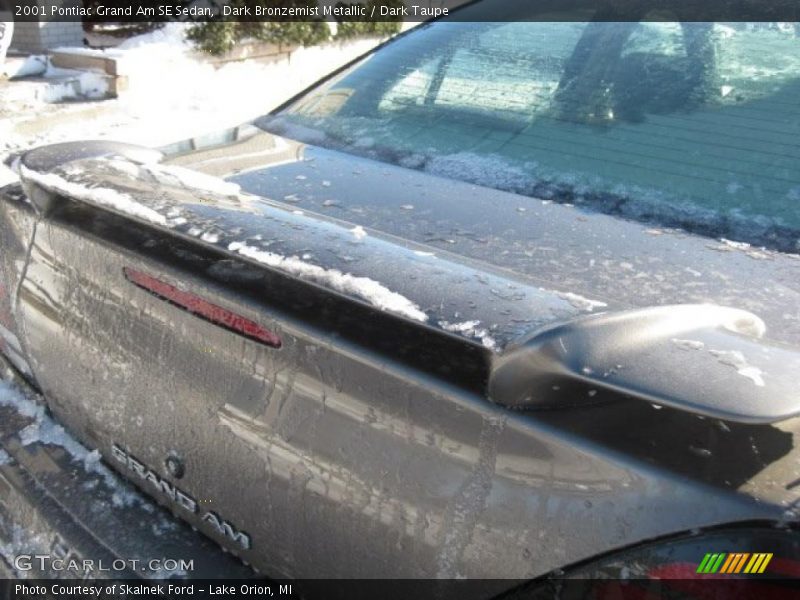 Dark Bronzemist Metallic / Dark Taupe 2001 Pontiac Grand Am SE Sedan