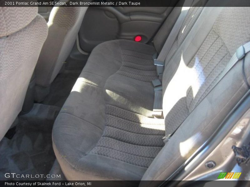 Dark Bronzemist Metallic / Dark Taupe 2001 Pontiac Grand Am SE Sedan