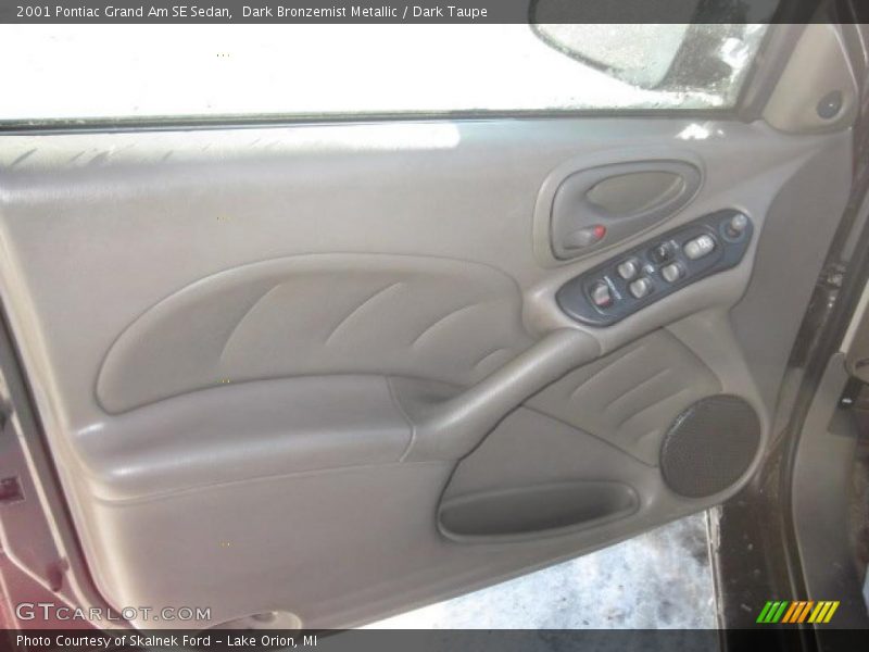 Dark Bronzemist Metallic / Dark Taupe 2001 Pontiac Grand Am SE Sedan