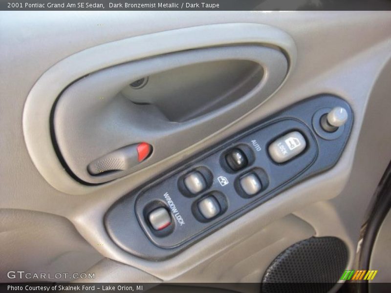 Dark Bronzemist Metallic / Dark Taupe 2001 Pontiac Grand Am SE Sedan