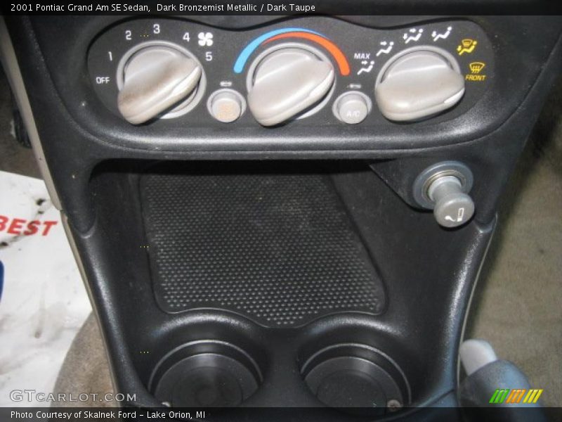 Dark Bronzemist Metallic / Dark Taupe 2001 Pontiac Grand Am SE Sedan