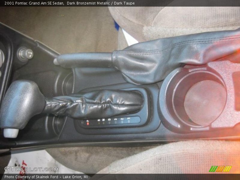 Dark Bronzemist Metallic / Dark Taupe 2001 Pontiac Grand Am SE Sedan