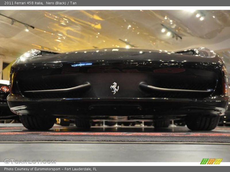 Nero (Black) / Tan 2011 Ferrari 458 Italia