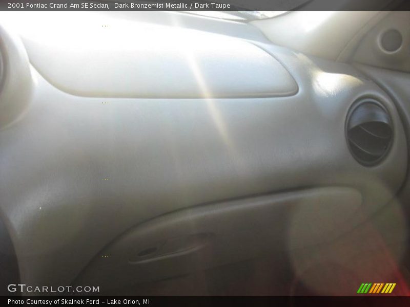 Dark Bronzemist Metallic / Dark Taupe 2001 Pontiac Grand Am SE Sedan