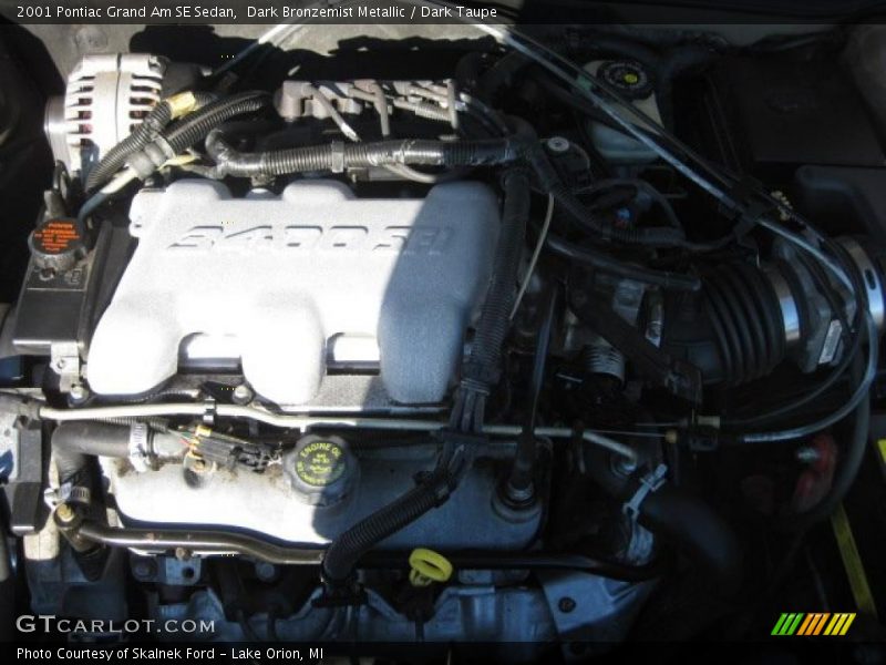 Dark Bronzemist Metallic / Dark Taupe 2001 Pontiac Grand Am SE Sedan