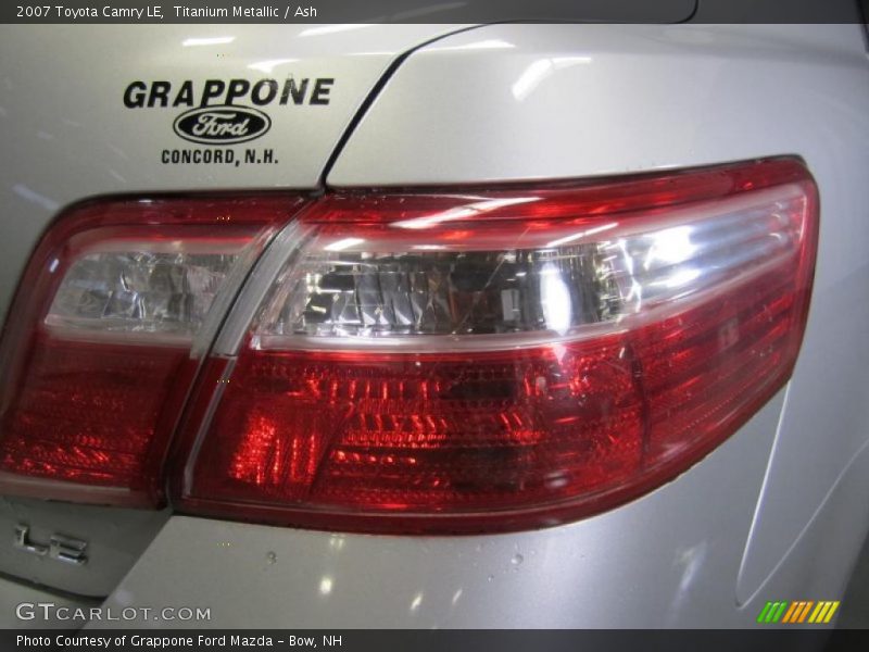 Titanium Metallic / Ash 2007 Toyota Camry LE