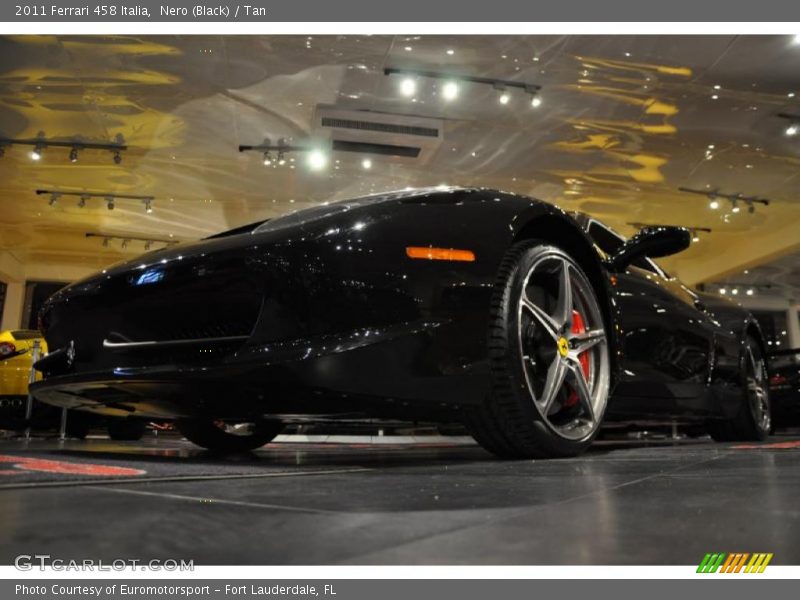 Nero (Black) / Tan 2011 Ferrari 458 Italia