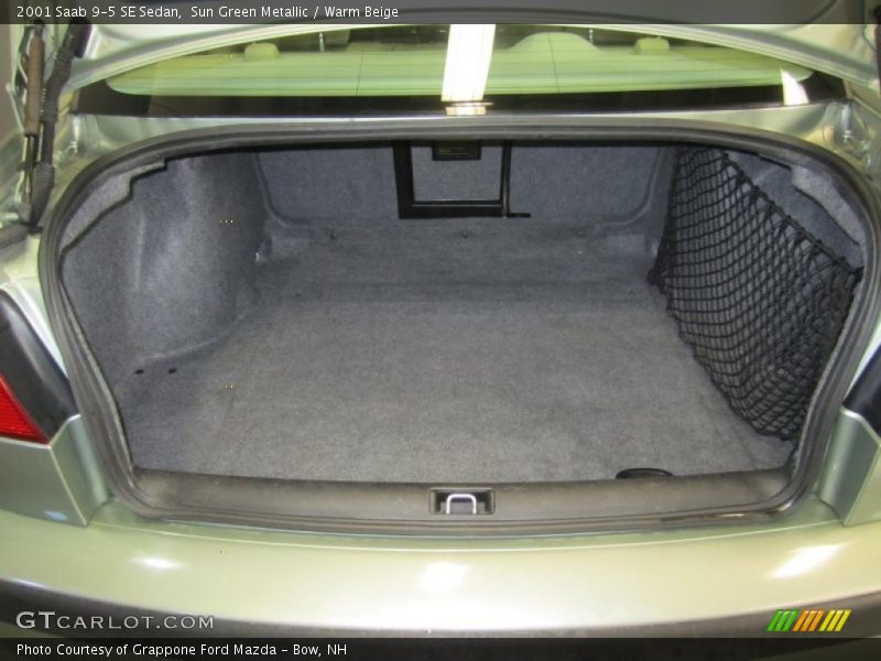  2001 9-5 SE Sedan Trunk