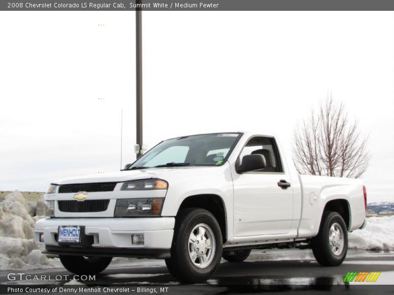 Front 3/4 View of 2008 Colorado LS Regular Cab