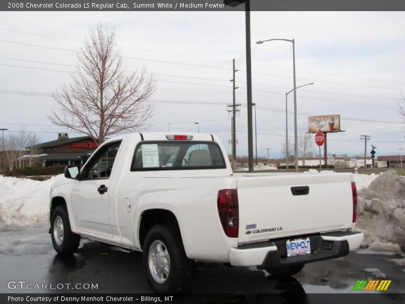  2008 Colorado LS Regular Cab Summit White