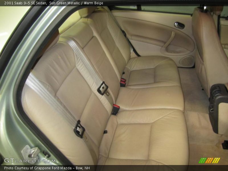  2001 9-5 SE Sedan Warm Beige Interior