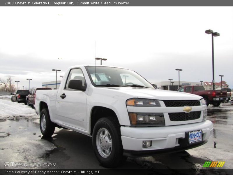 Front 3/4 View of 2008 Colorado LS Regular Cab