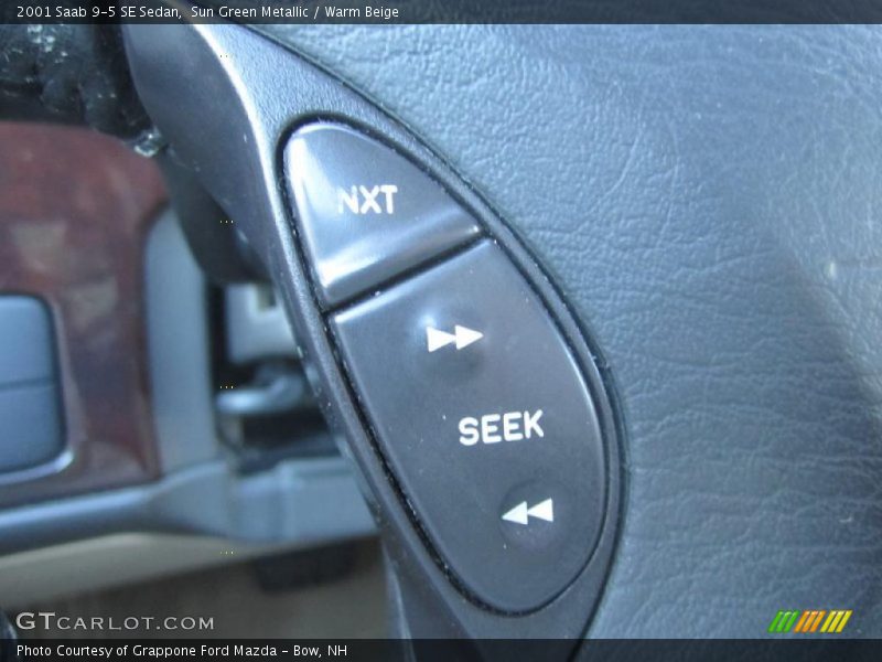 Sun Green Metallic / Warm Beige 2001 Saab 9-5 SE Sedan