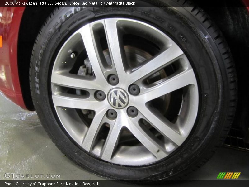 Spice Red Metallic / Anthracite Black 2006 Volkswagen Jetta 2.5 Sedan
