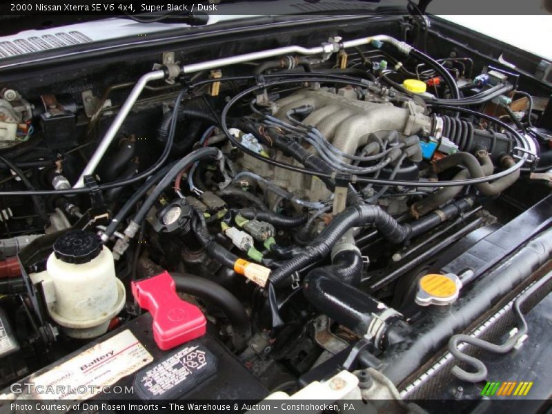  2000 Xterra SE V6 4x4 Engine - 3.3 Liter SOHC 12-Valve V6