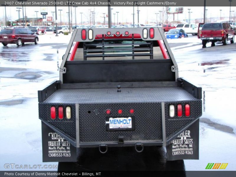 Victory Red / Light Cashmere/Ebony 2007 Chevrolet Silverado 2500HD LTZ Crew Cab 4x4 Chassis