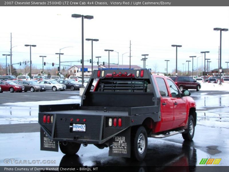 Victory Red / Light Cashmere/Ebony 2007 Chevrolet Silverado 2500HD LTZ Crew Cab 4x4 Chassis