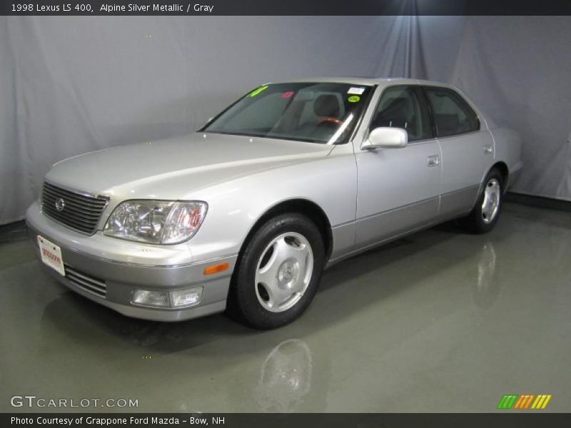 Alpine Silver Metallic / Gray 1998 Lexus LS 400