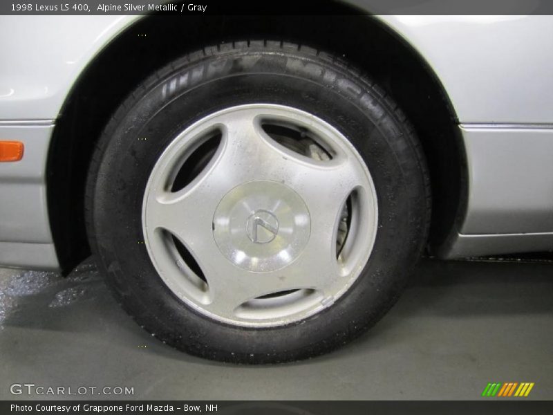 Alpine Silver Metallic / Gray 1998 Lexus LS 400