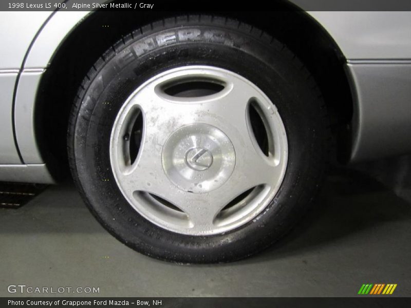 Alpine Silver Metallic / Gray 1998 Lexus LS 400