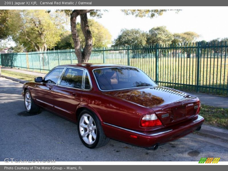 Carnival Red Metallic / Oatmeal 2001 Jaguar XJ XJR