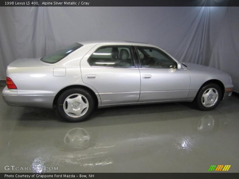 Alpine Silver Metallic / Gray 1998 Lexus LS 400