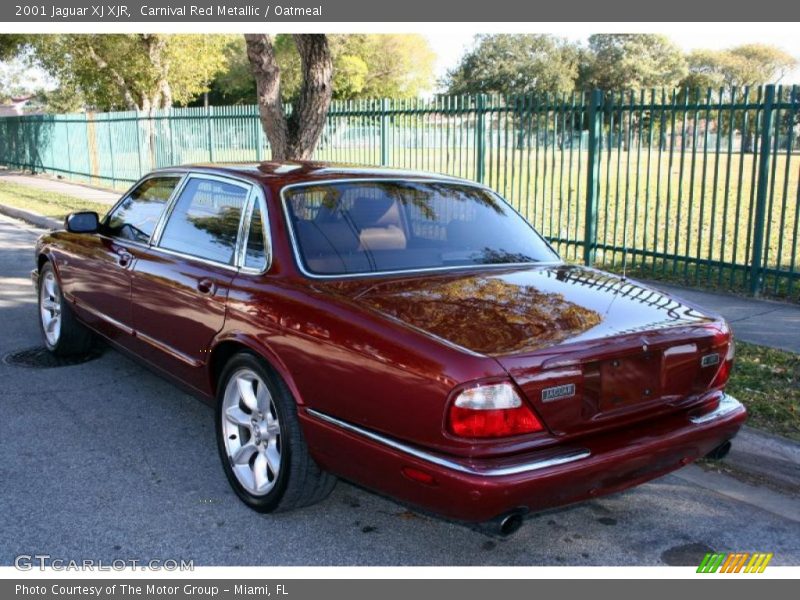Carnival Red Metallic / Oatmeal 2001 Jaguar XJ XJR