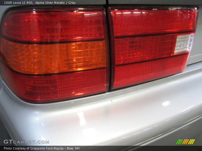 Alpine Silver Metallic / Gray 1998 Lexus LS 400