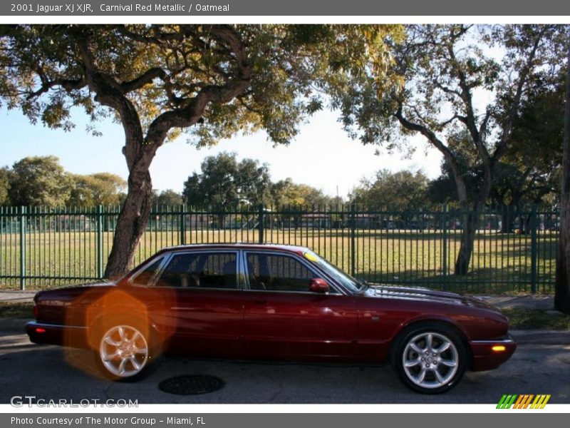 Carnival Red Metallic / Oatmeal 2001 Jaguar XJ XJR
