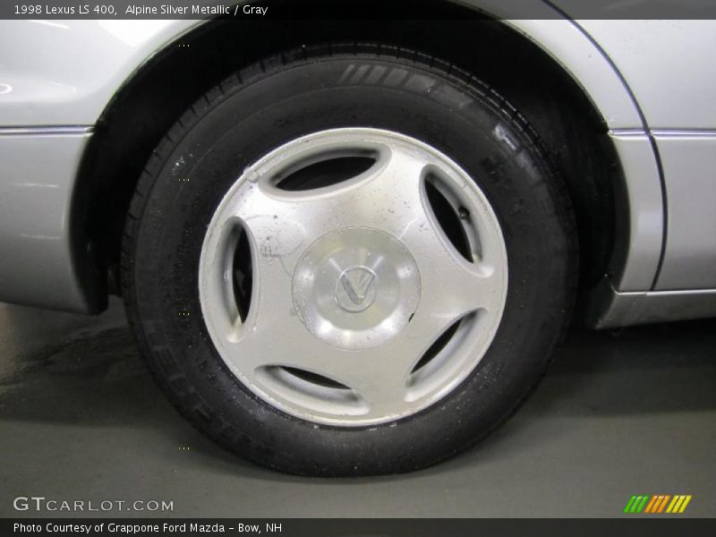 Alpine Silver Metallic / Gray 1998 Lexus LS 400