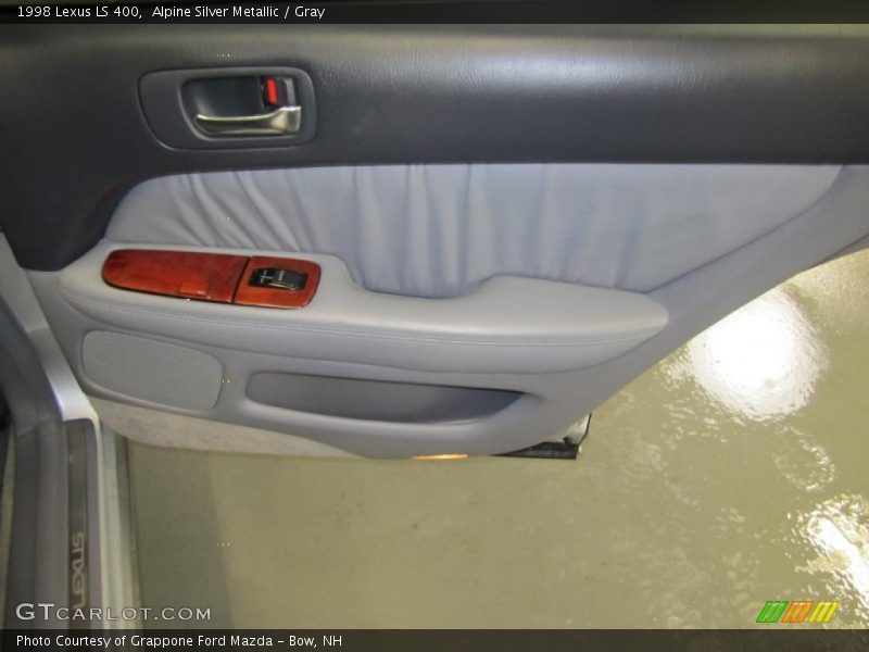 Alpine Silver Metallic / Gray 1998 Lexus LS 400
