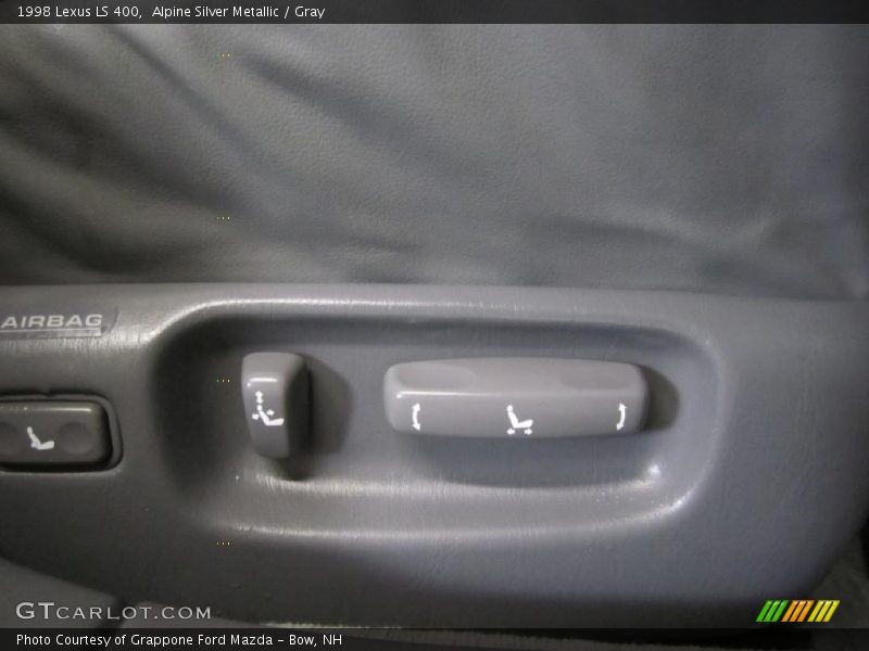 Alpine Silver Metallic / Gray 1998 Lexus LS 400