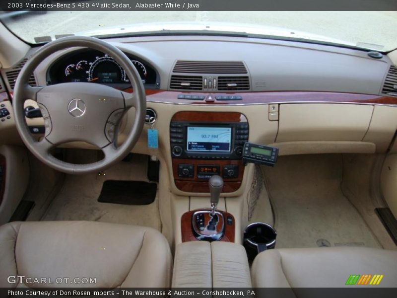 Dashboard of 2003 S 430 4Matic Sedan