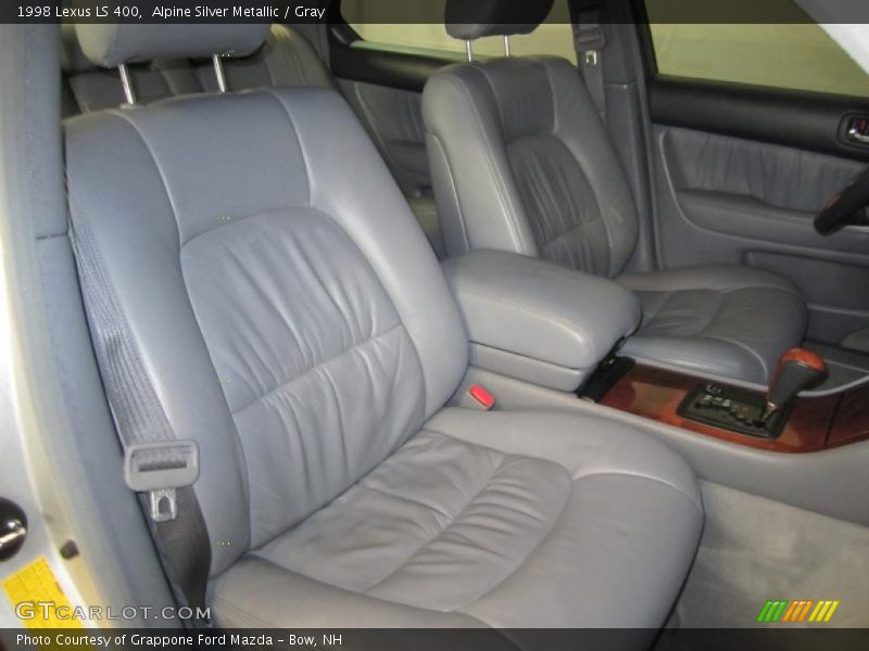 Alpine Silver Metallic / Gray 1998 Lexus LS 400