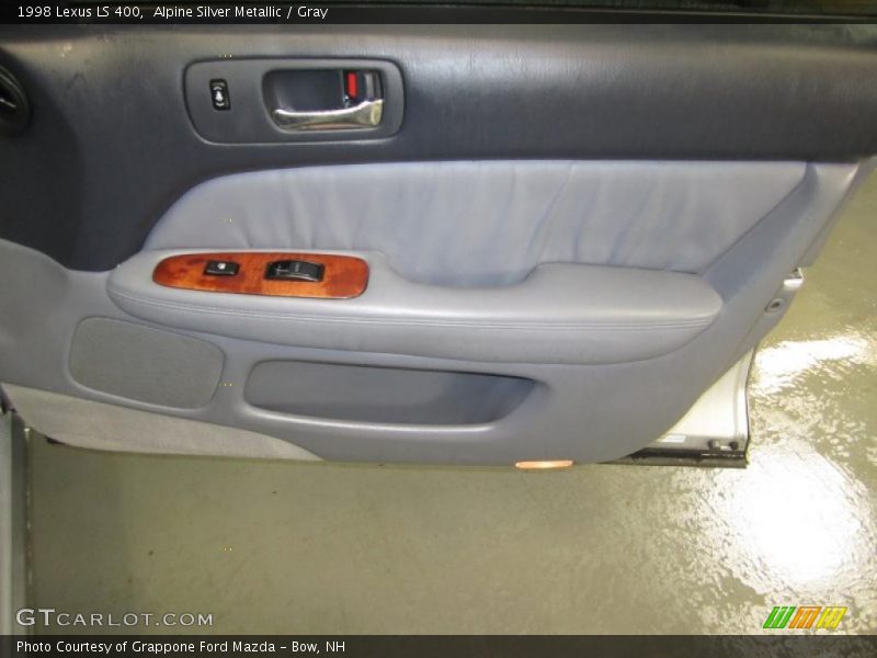 Alpine Silver Metallic / Gray 1998 Lexus LS 400