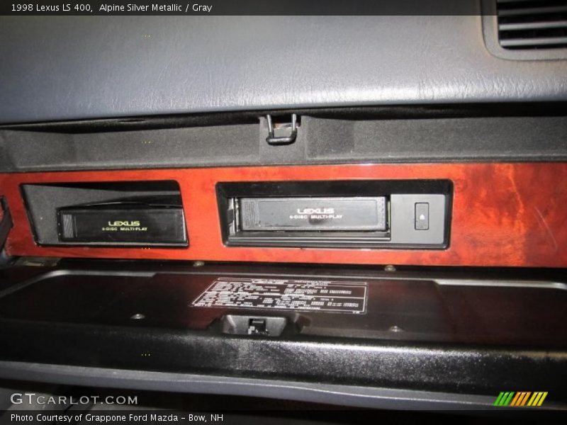 Alpine Silver Metallic / Gray 1998 Lexus LS 400