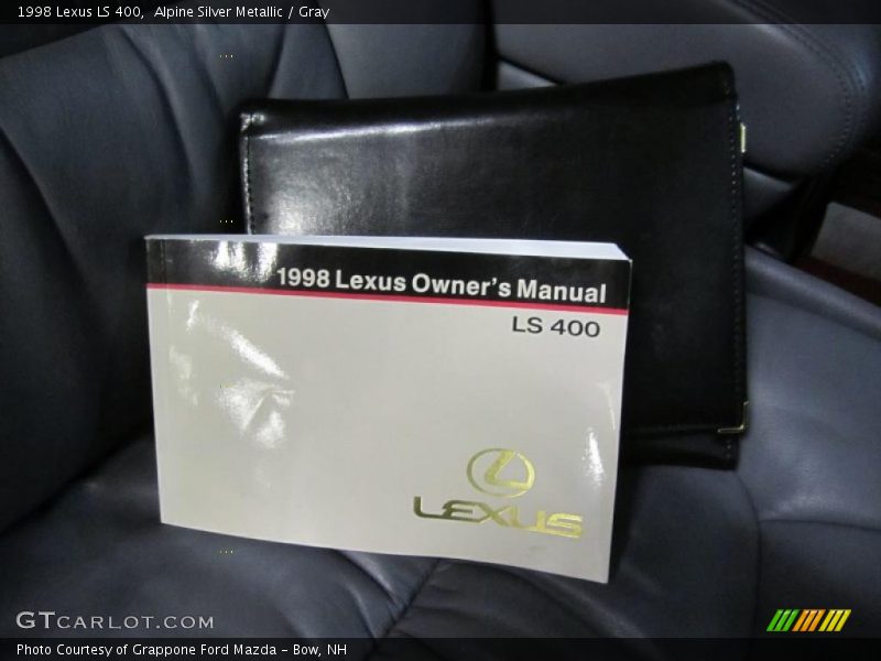 Alpine Silver Metallic / Gray 1998 Lexus LS 400