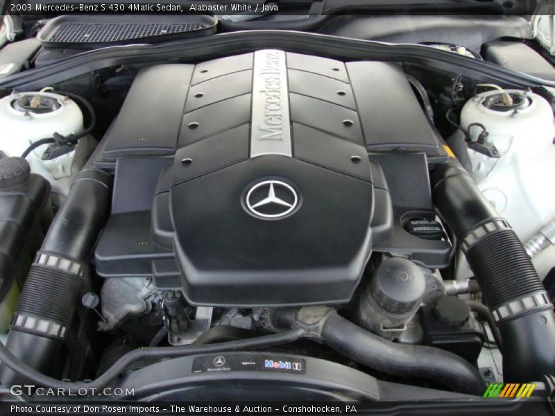  2003 S 430 4Matic Sedan Engine - 4.3 Liter SOHC 24-Valve V8