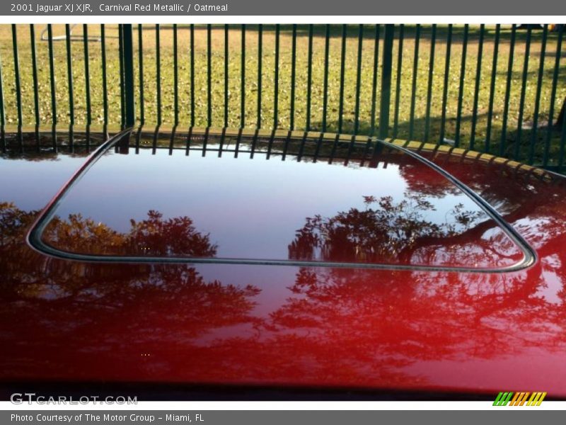 Carnival Red Metallic / Oatmeal 2001 Jaguar XJ XJR