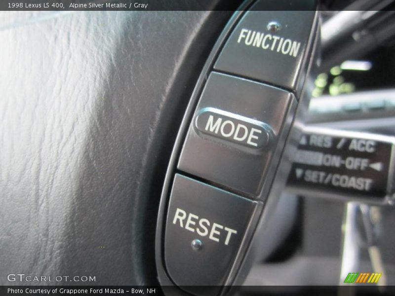 Alpine Silver Metallic / Gray 1998 Lexus LS 400