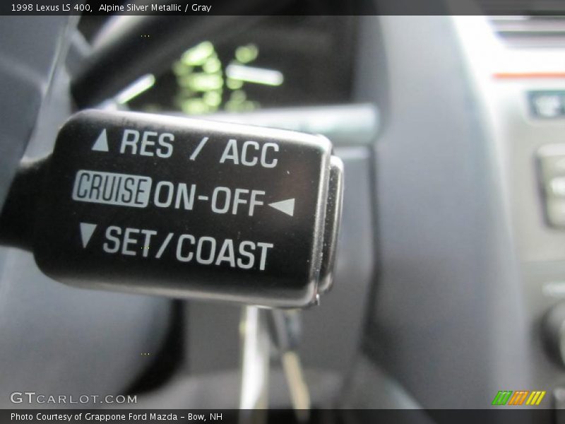 Alpine Silver Metallic / Gray 1998 Lexus LS 400
