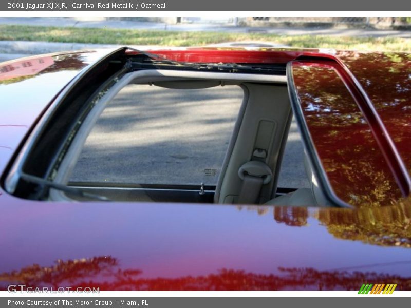 Carnival Red Metallic / Oatmeal 2001 Jaguar XJ XJR