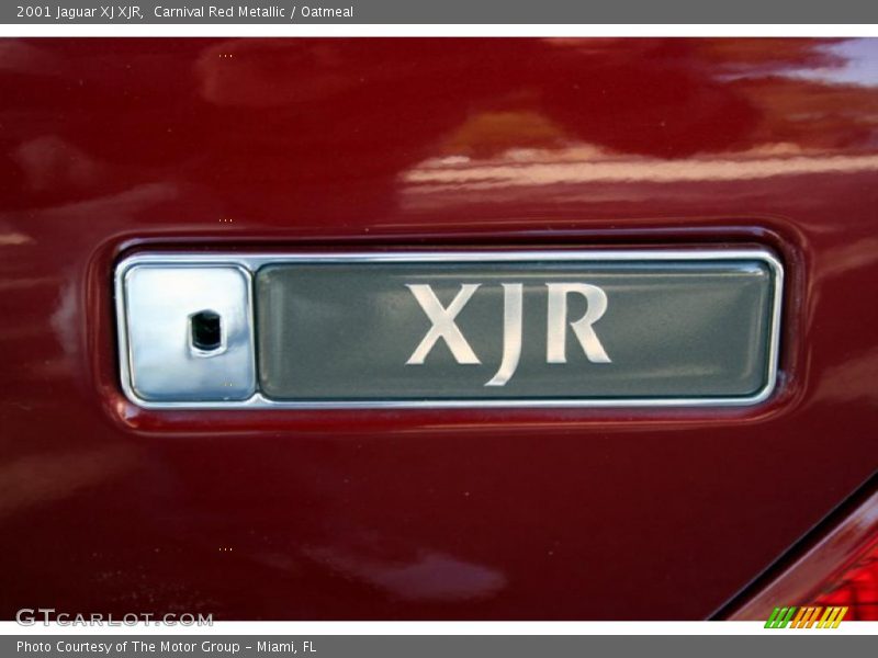 Carnival Red Metallic / Oatmeal 2001 Jaguar XJ XJR