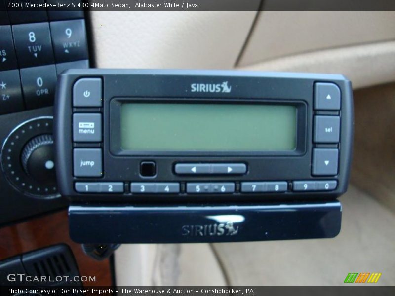 Alabaster White / Java 2003 Mercedes-Benz S 430 4Matic Sedan