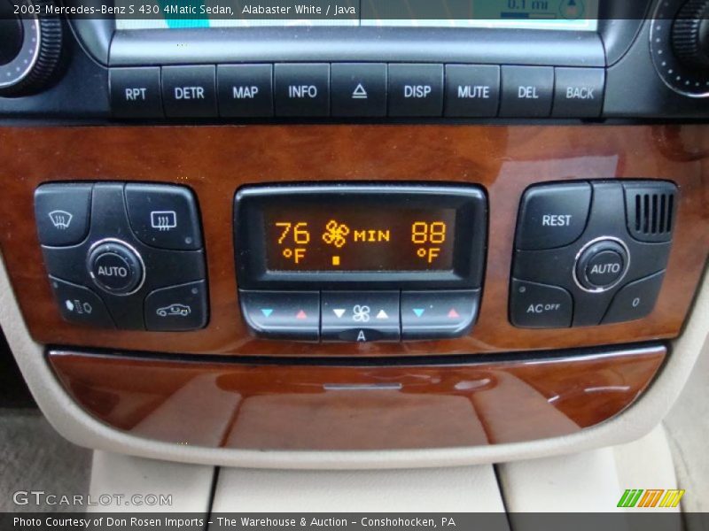 Alabaster White / Java 2003 Mercedes-Benz S 430 4Matic Sedan