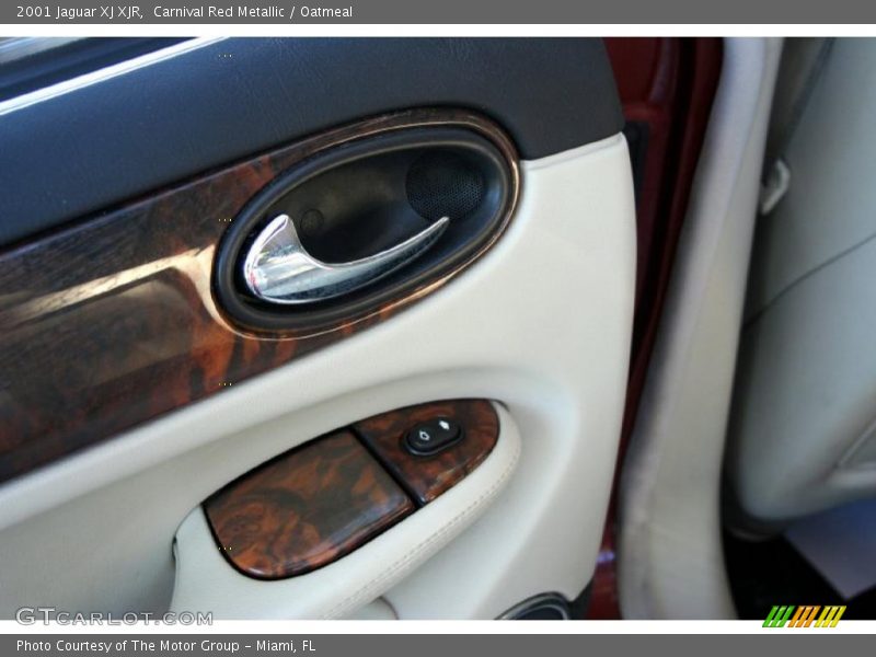 Carnival Red Metallic / Oatmeal 2001 Jaguar XJ XJR