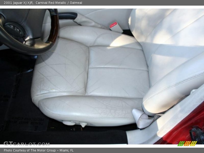 Carnival Red Metallic / Oatmeal 2001 Jaguar XJ XJR