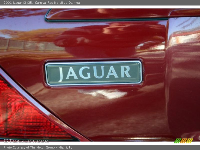 Carnival Red Metallic / Oatmeal 2001 Jaguar XJ XJR
