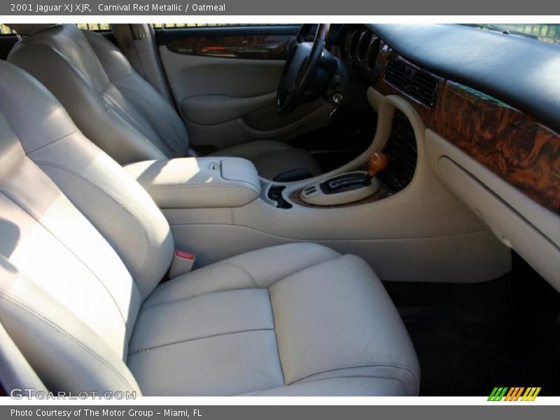 Carnival Red Metallic / Oatmeal 2001 Jaguar XJ XJR