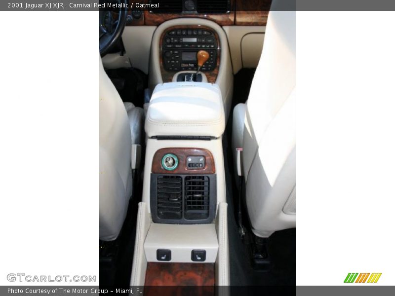 Carnival Red Metallic / Oatmeal 2001 Jaguar XJ XJR